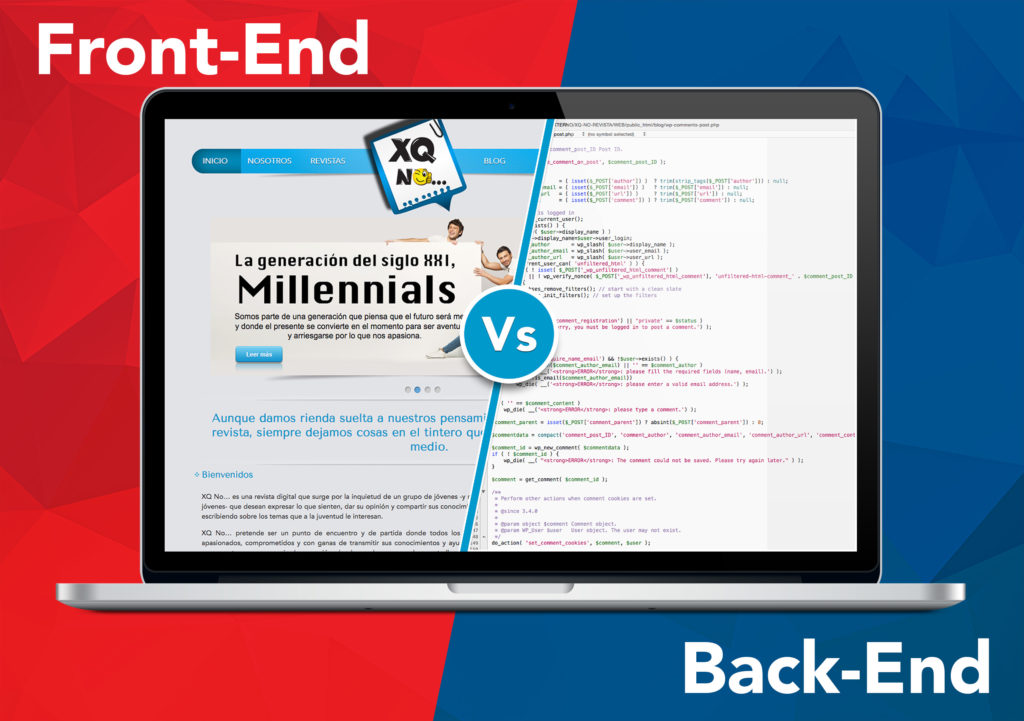 front-end-back-end